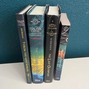 Rick Riordan Books Magnus Chase Percy Jackson and The Olympians